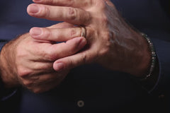 Ehering 750er Roségold Handmodel Mann 
