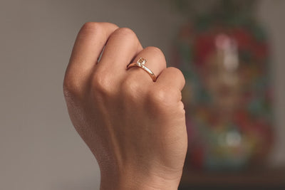 Peach 750/- Roségold