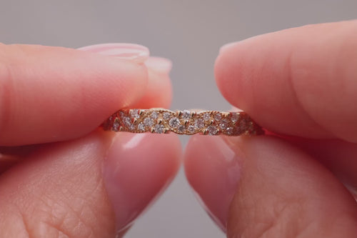 Verlobungsring Vorsteckring 750er Gelbgold Adeline 360 Grad Ansicht