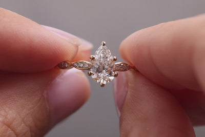 Verlobungsring 750er Gelbgold Tiana 360 Grad Ansicht