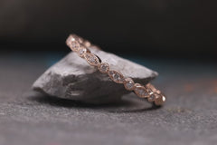 Verlobungsring Vorsteckring 585er Rotgold Rapunzel Small Nahaufnahmen