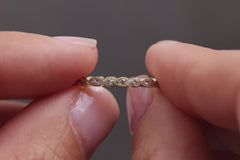 Verlobungsring Vorsteckring 585er Gelbgold Rapunzel Small 360 Grad Ansicht
