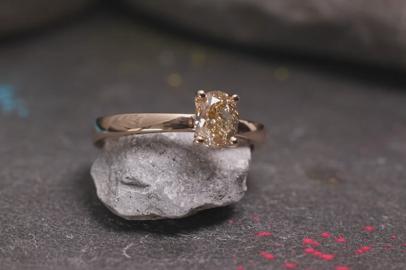 Peach 750/- Roségold