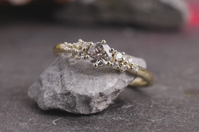 Little Mermaid Lab Grown 750/- Gelbgold