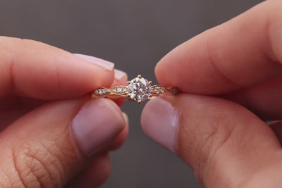 Rosalie 750/- Gelbgold