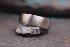 Ehering 950er Palladium Pur Strichmatt Nahaufnahmen