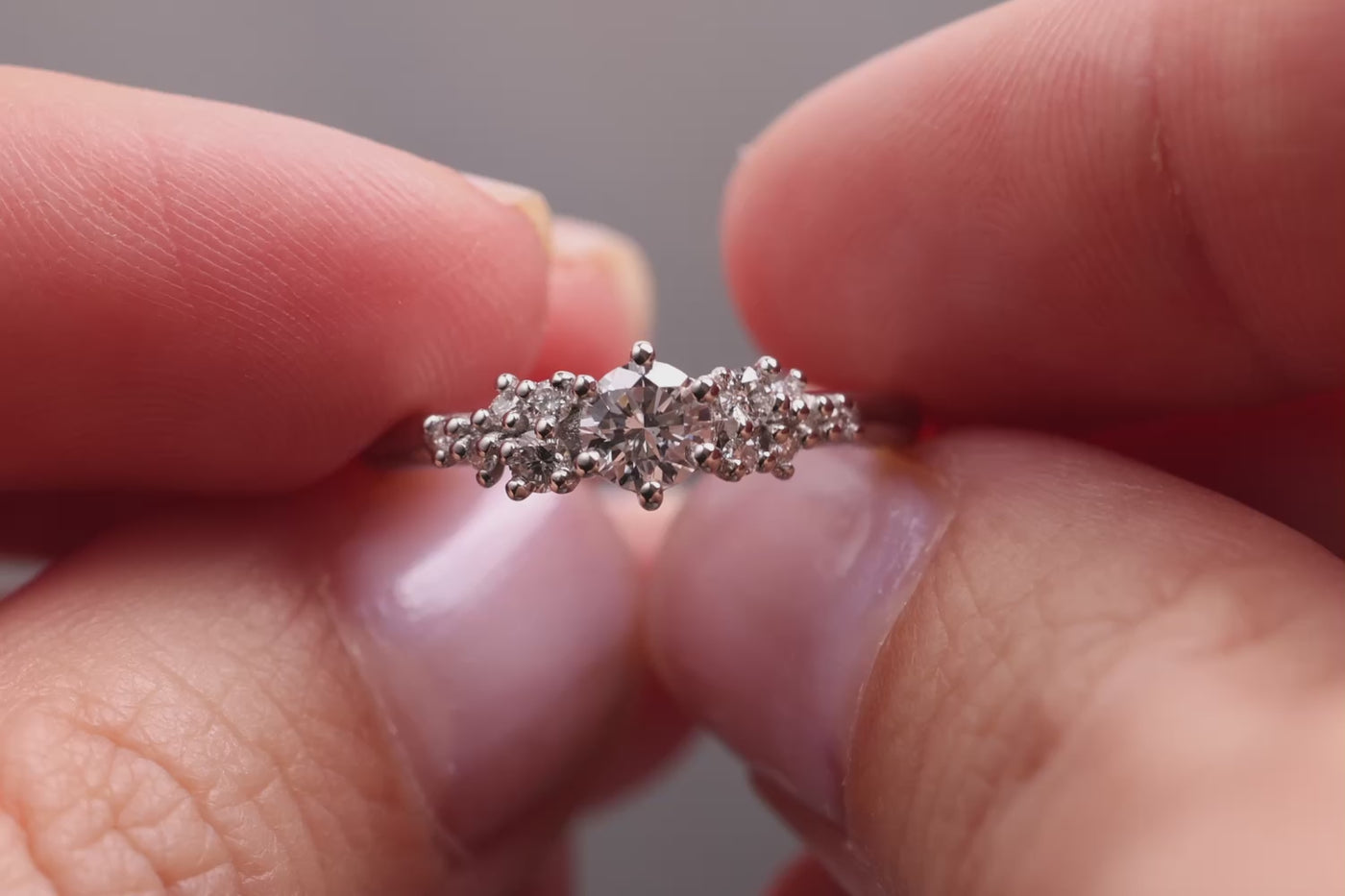 Little Mermaid Lab Grown 585/- Weißgold