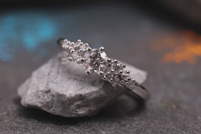 Little Mermaid Lab Grown 585/- Weißgold