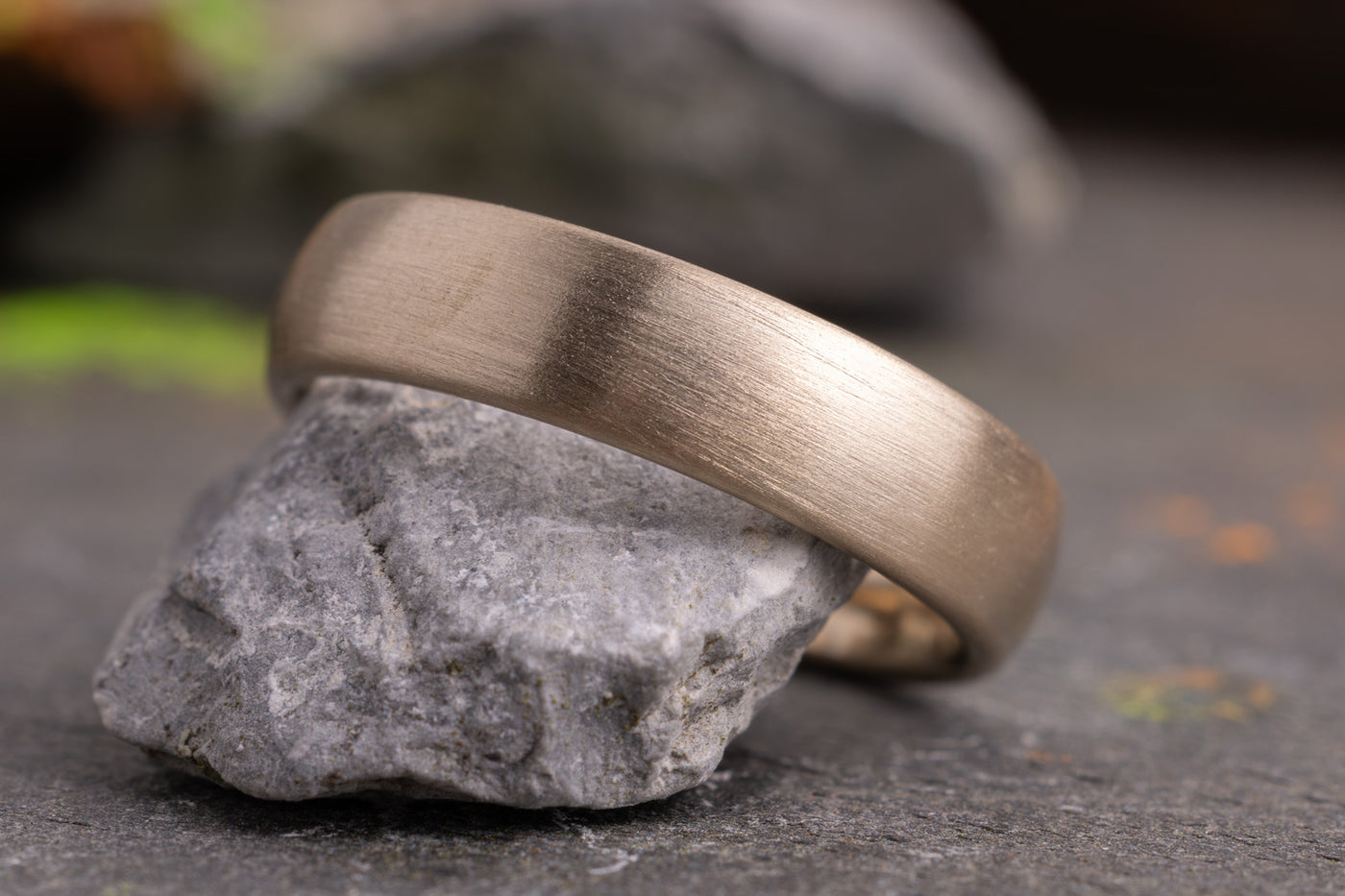 Pur strichmatt 750/- Gelbpalladium