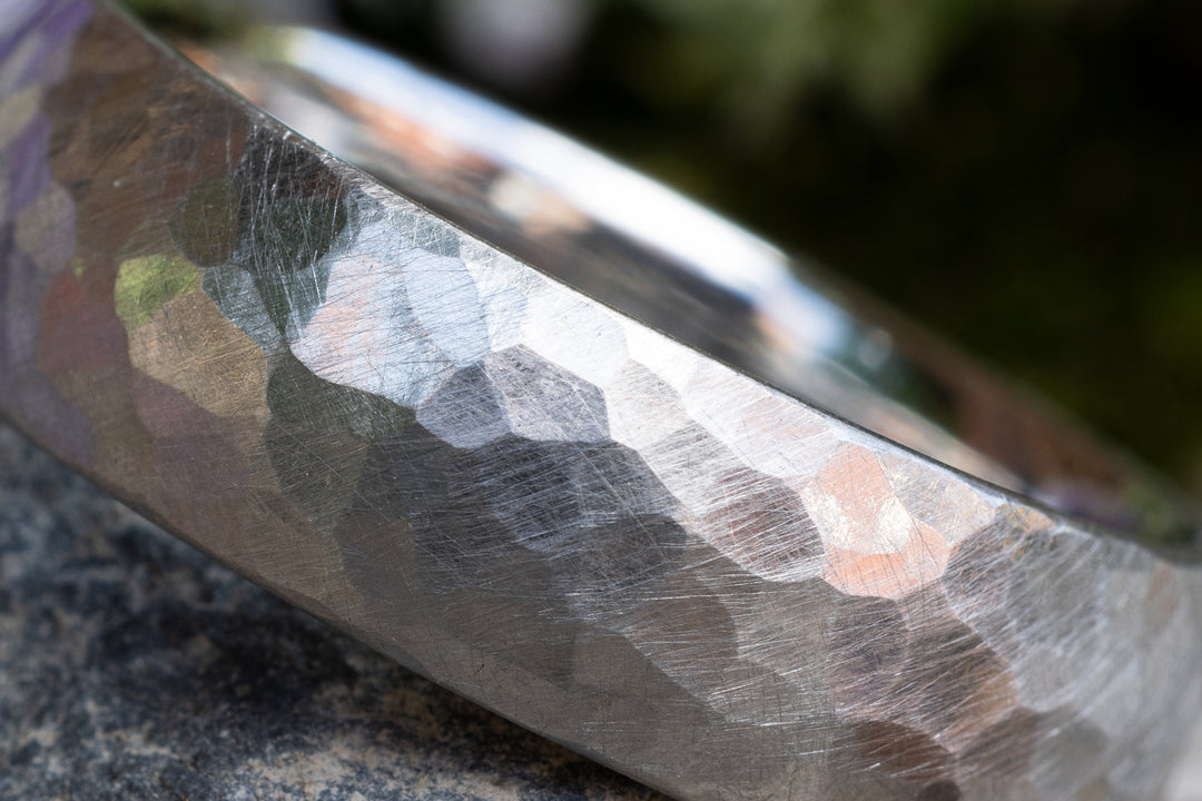 Ehering 950er Platin Hammerschlag