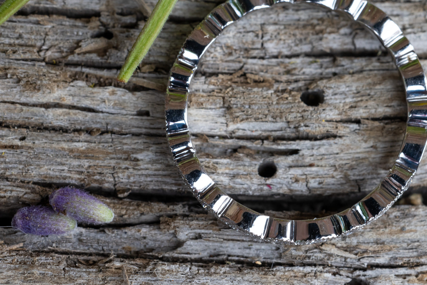 Verlobungsring Vorsteckring Platin Rapunzel Small